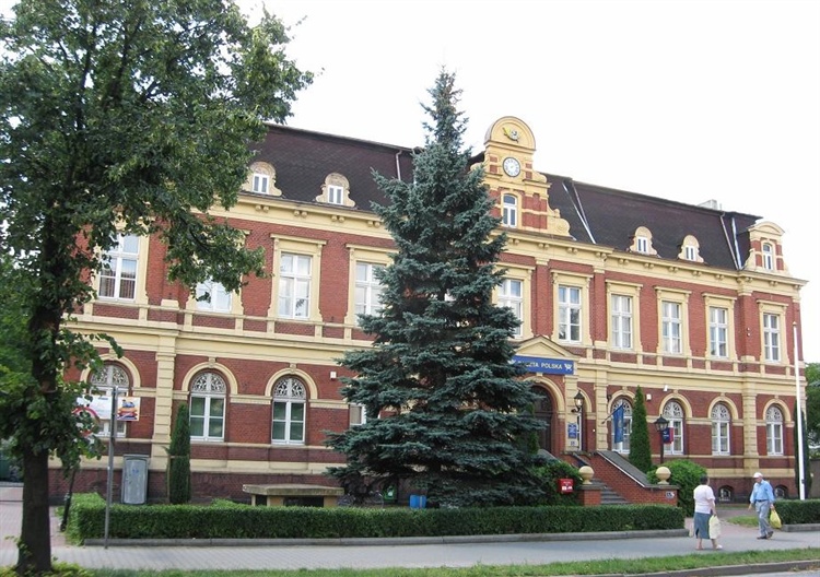 Rawicz Zabytkowy budynek poczty. Atrakcje turystyczne Rawicza